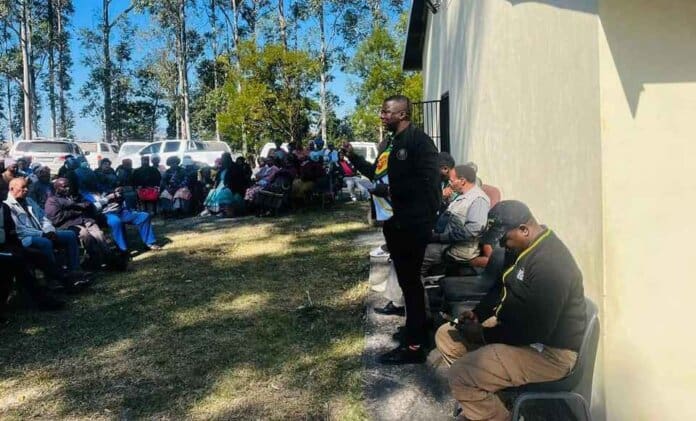 anc joe gqabi strengthens campaign elundini ward 05