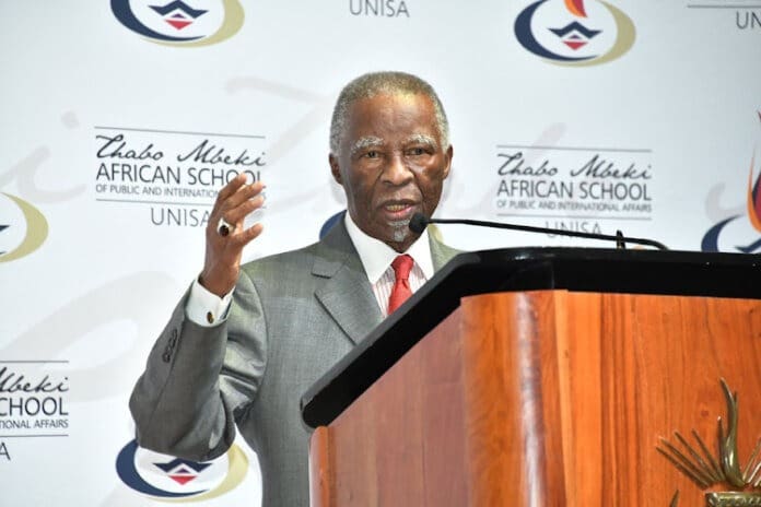 thabo mbeki african school public international affair