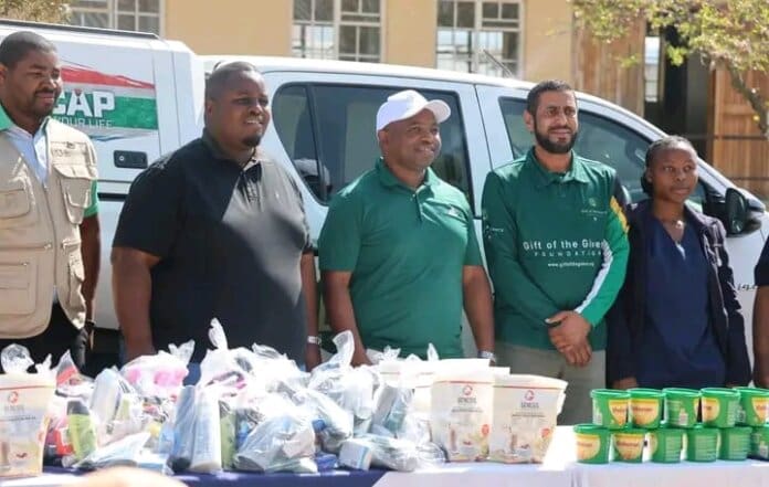 Kokstad Gift Givers Help elderly Bhongweni