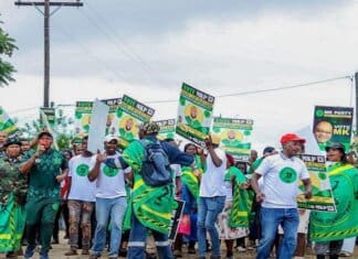 Mkhonto WeSizwe Party Secures Second Place in Ward 64 By-Election umkhonto wesizwe party celebrating ward 64 second place at ethekwini by elections
