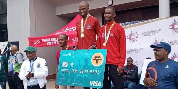Some of winners at Umzila ka Tambo Marathon 2024