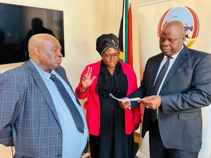 Councillor Amanda Jakuja Sworn Into Alfred Nzo District Council councillor Amanda Jakuja sworn into Alfred Nzo District council