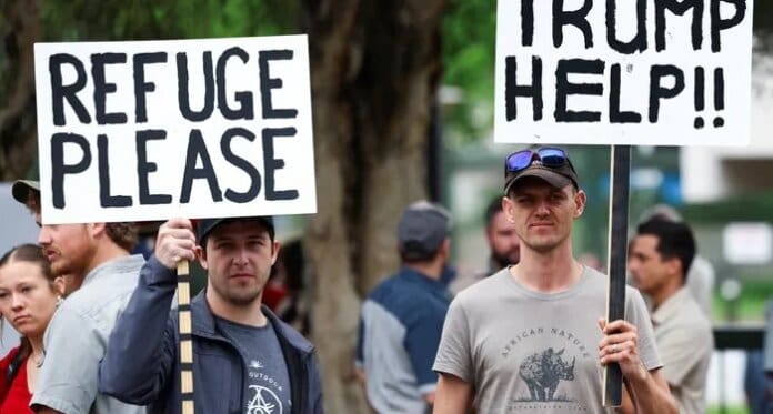 SA Rebukes US Refugee Plan for White Afrikaners