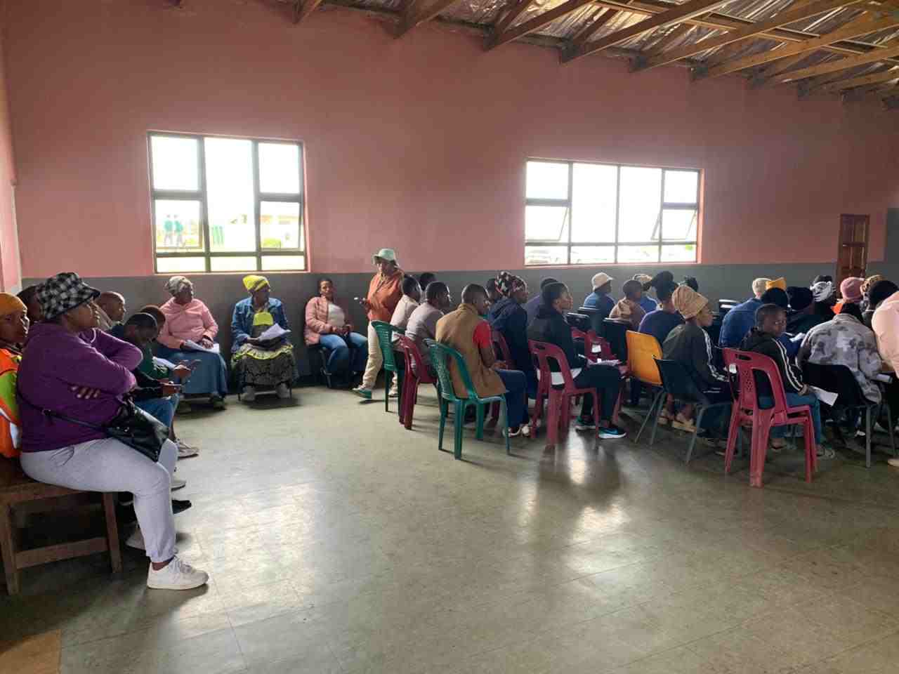 Ward 13 Residents Demand Action At WMMLM Mayoral Imbizo Ward 13 Residents Demand Action at WMMLM Mayoral Imbizo