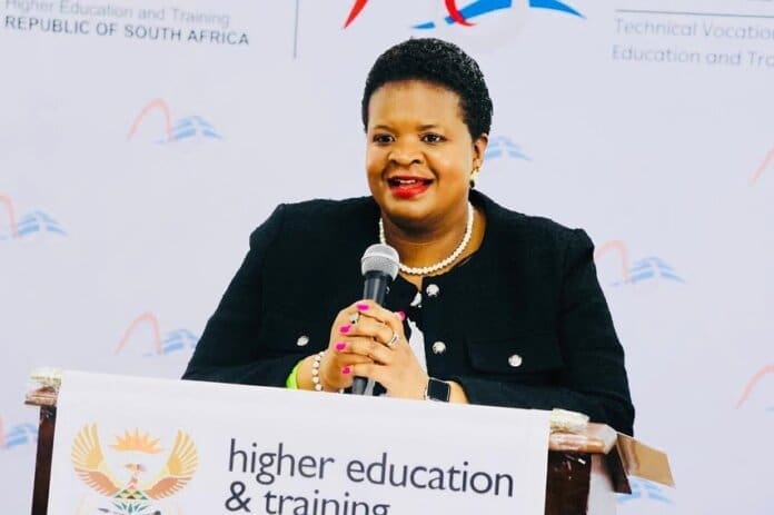 Higher Education and Training Deputy Minister, Dr Mimmy Gondwe