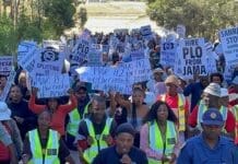 Amadiba Crisis Committe march