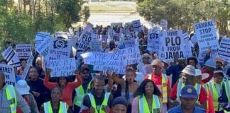 Amadiba Crisis Committe march