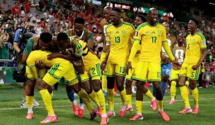 Bafana Bafana make It count late to sink South Korea 1–0